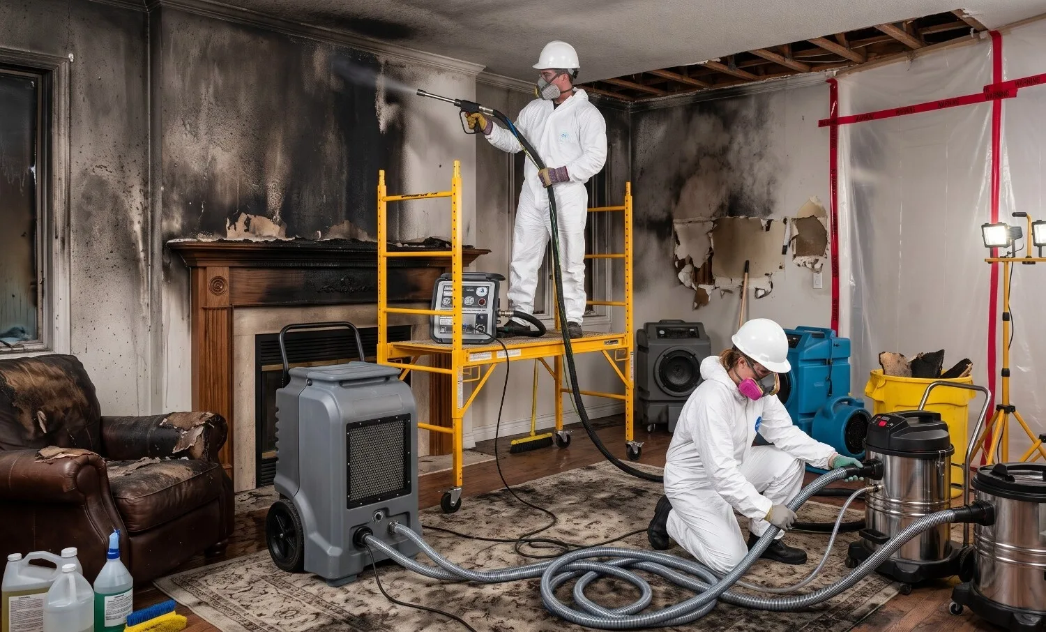 Fire Damage Restoration Escondido in Escondido